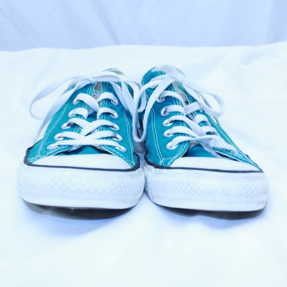 Converse Chuck Taylor All Star Unisex M8 Women 10 Teal LowTop Sneakers - 132301F - Picture 11 of 11